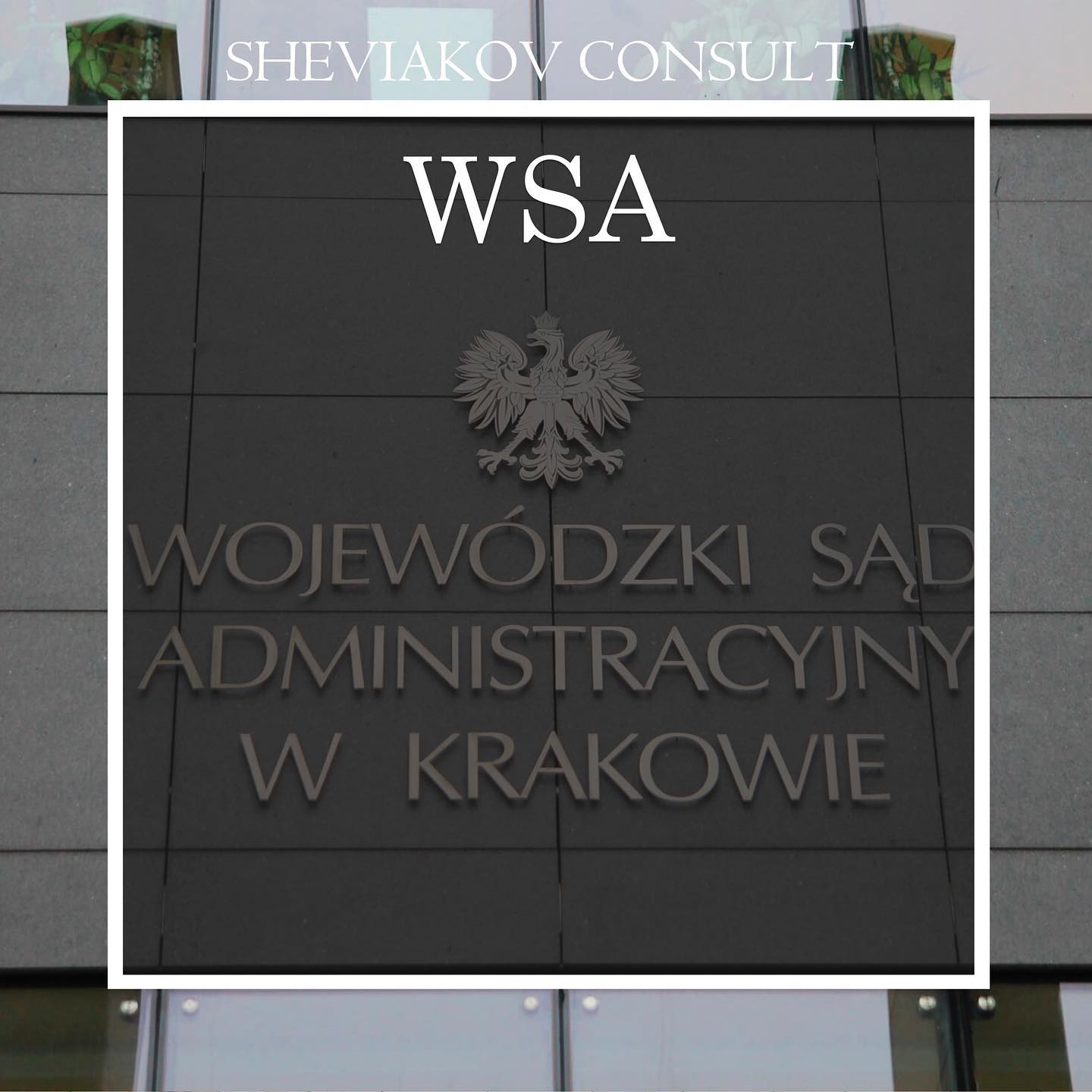 Wojewódzki Sad Administracyjny, skr. „WSA” - первая инстанция административного суда в Польше. Именно здесь...